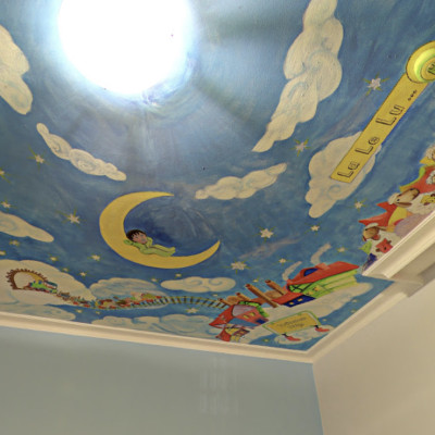 Schlafraum Decke